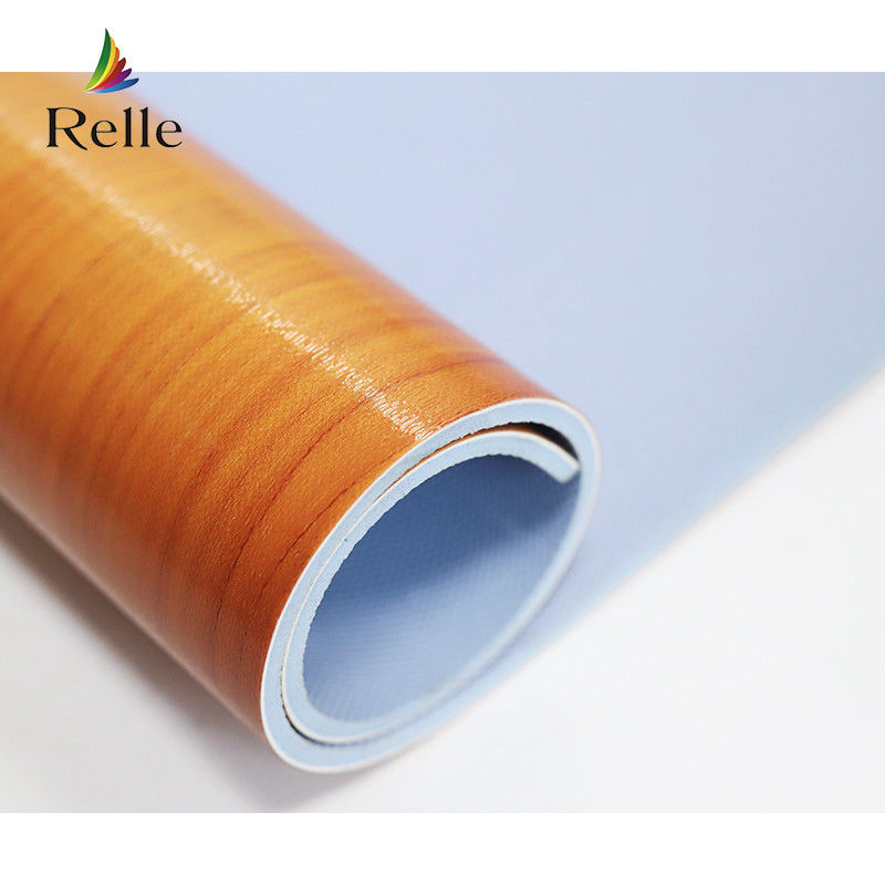 Ультрафиолетовое покрытие Relle 4,5 мм Бесшумная пенная пластиковая баскетбольная площадка Деревянный виниловый PVC напольный ковер