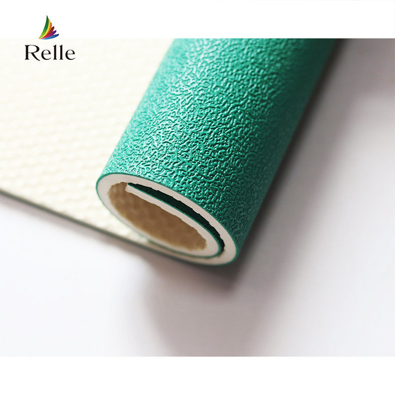 Relle Outdoor Sport Использованный коврик для бадминтона ПВХ виниловый пол Рулон Водонепроницаемый Огнестойкий Пластик