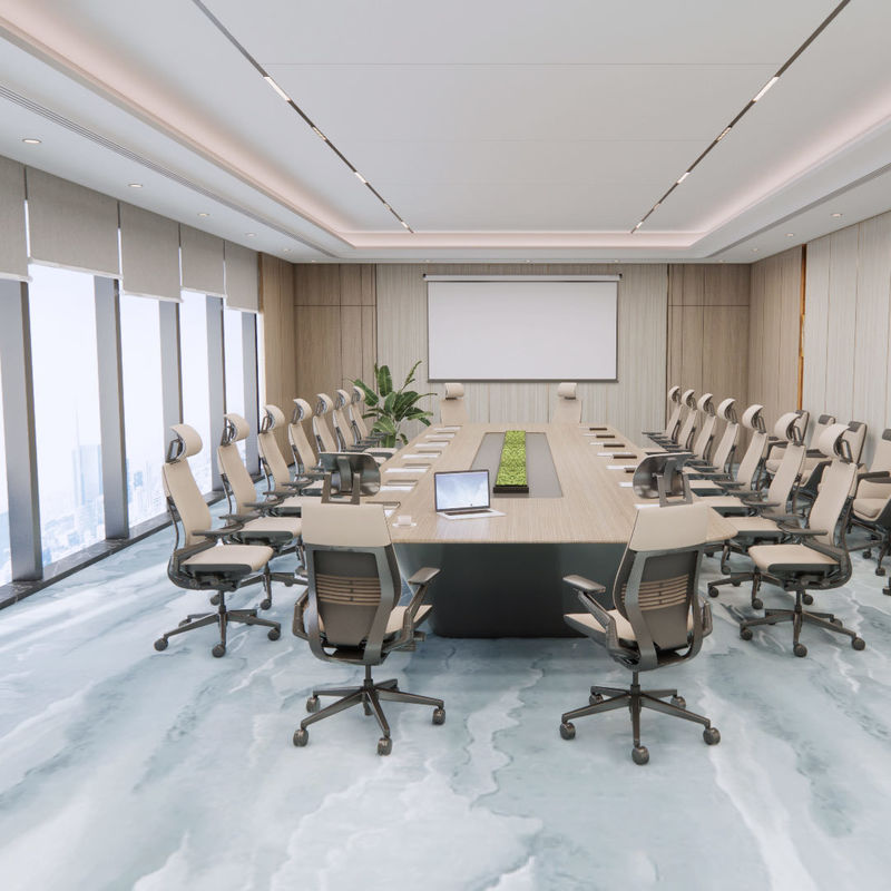 Фиброрелевый ковер поглощает и уменьшает шум, повышает безопасность и комфорт