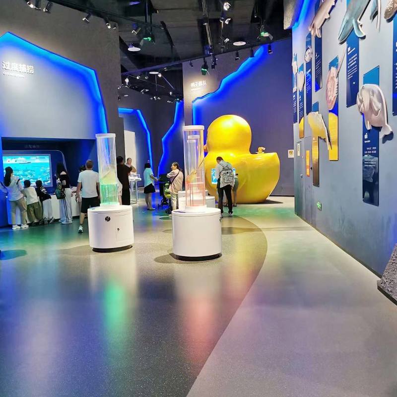 Резиновое напольное покрытие Relle: противоскользящее, износостойкое и устойчивое к загрязнениям для выставочных залов