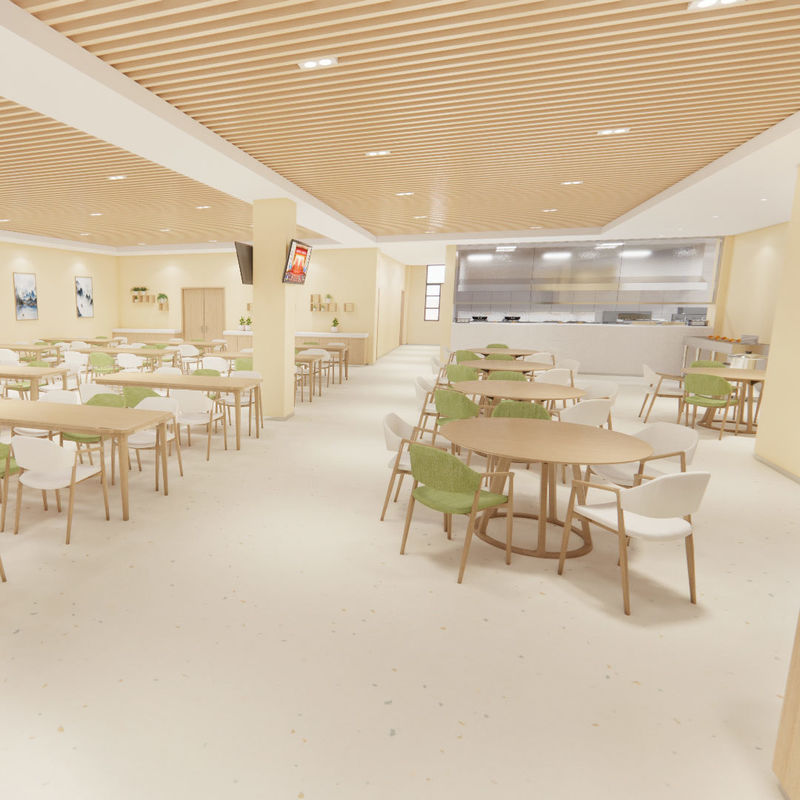 Специальное напольное покрытие для реабилитации и ухода в домах престарелых – медицинский гигиенический безопасный стиль