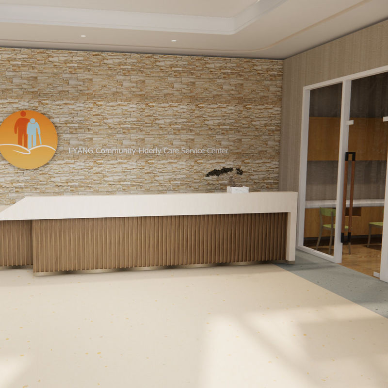 Специальное напольное покрытие для реабилитации и ухода в домах престарелых – медицинский гигиенический безопасный стиль