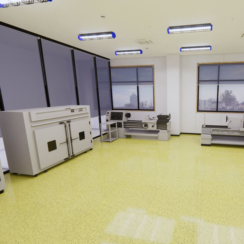 Промышленный пол Relle Carborundum для фабрик - Высокая износостойкость, противоскользящий эффект и ударопрочность