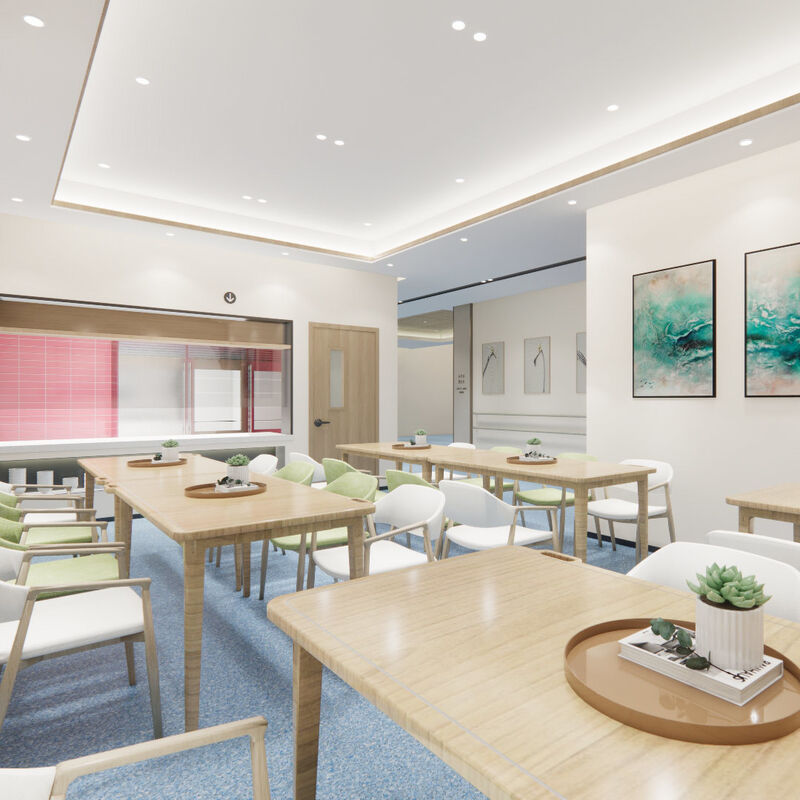 Устойчивые к ударам однородные полы с устойчивой к царапинам поверхностью для помещений пациентов домов престарелых