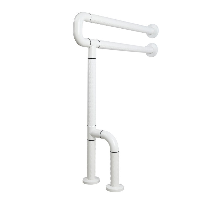Relle RL-U1854 U-Type Double-Layer Toilet Grab Bar - Anti-Collision Antibacterial for Hospital/Nursing Home (Customizable)