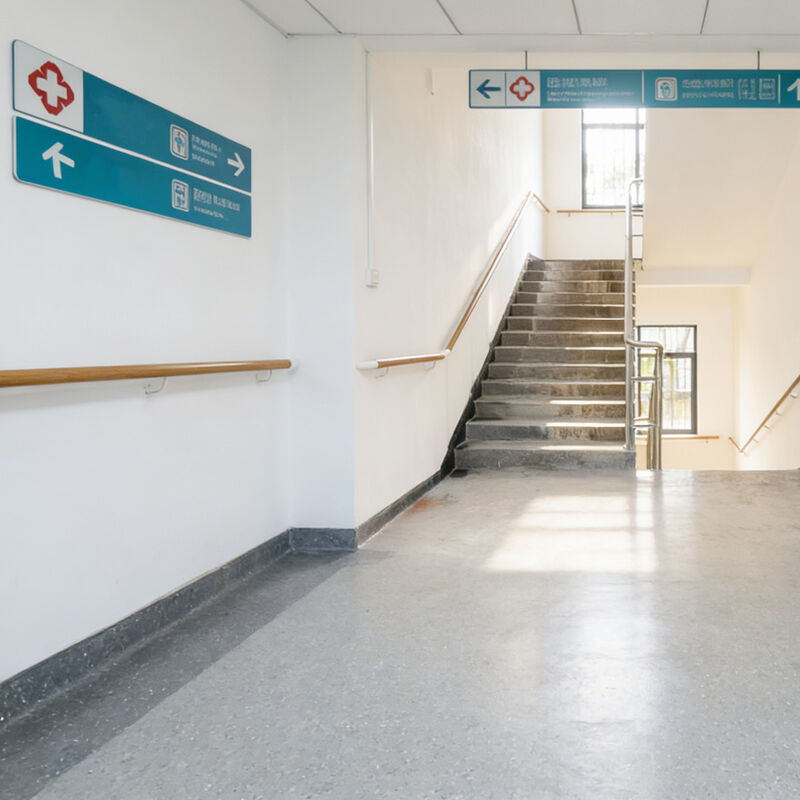 Рельсовый стенный коридор, прочный набор безопасности лестницы