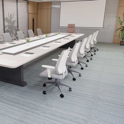 Противоположное нескользящее ковровое покрытие из стеклянных волокон с подкреплением из ПВХ для областей высокого потока