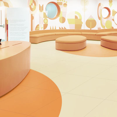 Утверждена EN ISO 24340 RELLE LVT субстрат с 2,5 мм толщиной износостойкого слоя