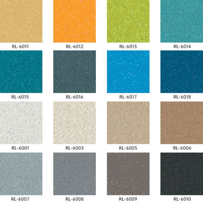 Коммерческий уровень однородных полов без формальдегида водонепроницаемый для районов с большим трафиком