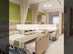 Коммерческое напольное покрытие для домов престарелых с антибактериальными и легко очищаемыми свойствами